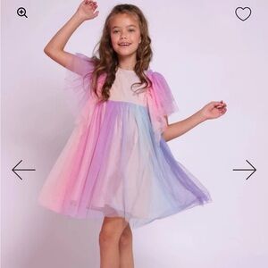 Lola + The Boys Cotton Candy Dream Tulle Dress
